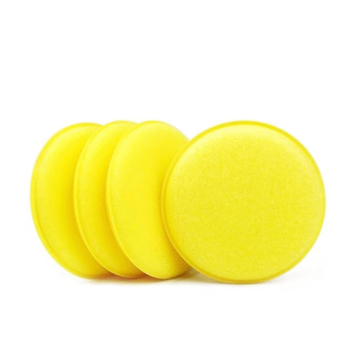 Polish Wax Applicator Sponge Pad for Car & Bike Detailing (Pack of 4)