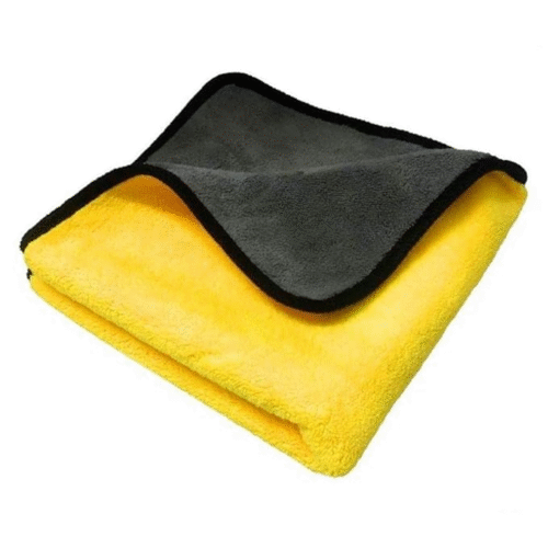 Dual-Sided Microfiber Towel for Car Cleaning (40cm x 40cm)