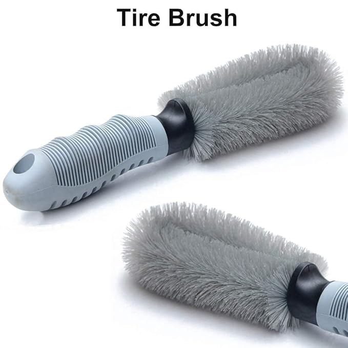Car Wheel Rim & Hub Cleaning Brush for Vehicles - Image 5