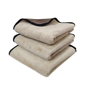 Dual-Sided Microfiber Towel for Car Cleaning (40cm x 40cm, 1 Pc)