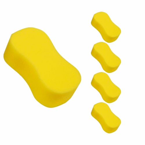 Super Absorbent Multipurpose Yellow Sponge (Pack of 5)