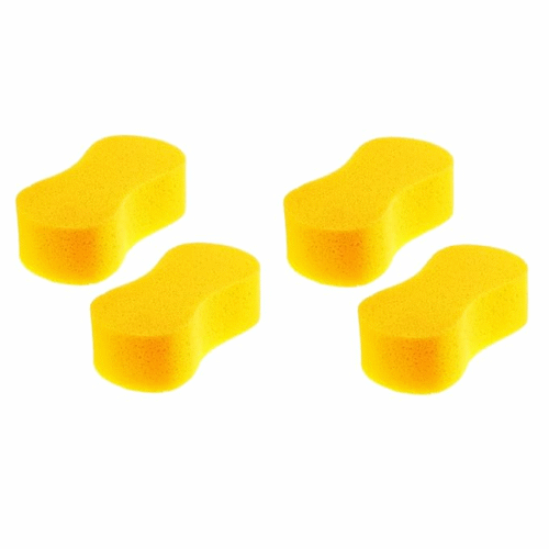 Super Absorbent Multipurpose Yellow Sponge (Pack of 4)