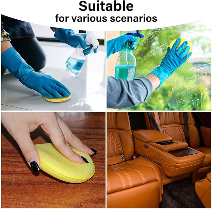 Polish Wax Applicator Sponge Pad for Car & Bike Detailing (Pack of 4) - Image 5