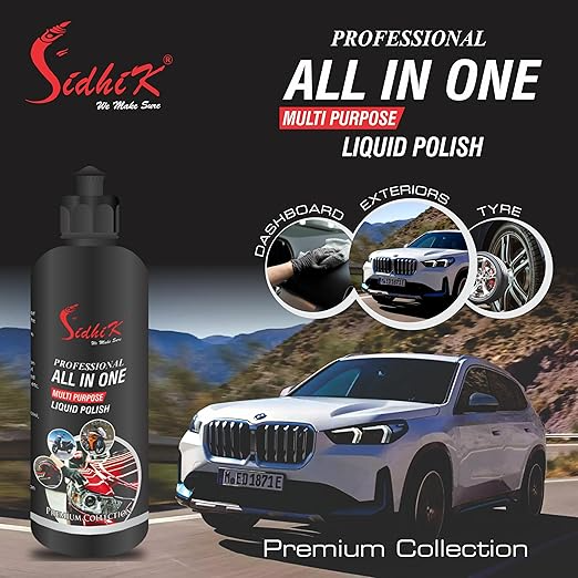 500ml Multipurpose Liquid Polish for Car & Bike (Pack of 1) - Image 2