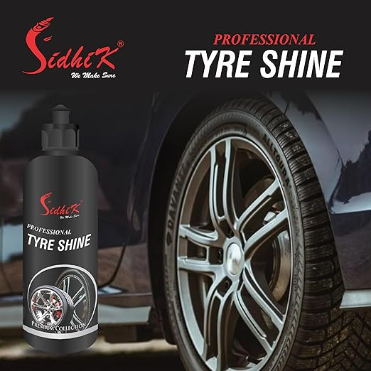 Tyre Polish Spray for Instant Shine & Protection, Non-Greasy Long-Lasting Gloss (500ml) - Image 3