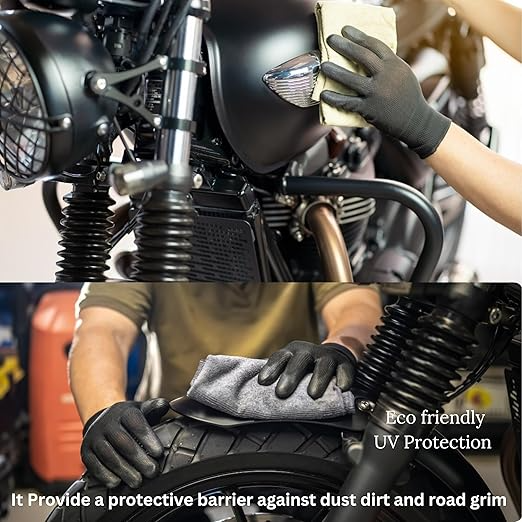 All-in-One Multipurpose High Gloss Liquid Polish for Car, Bike, Scooter, Home & Office (500ml with Sponge Pad) - Image 3