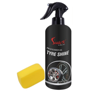Tyre Polish Kit for Instant Shine & Protection, Prevents Fading & Cracking (300ml, Standard Kit, Pack of 2)