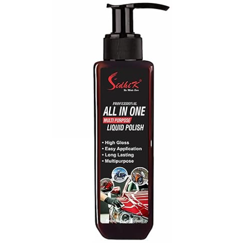 200ml High Gloss Multipurpose Liquid Polish for Car & Bike (Pack of 1)