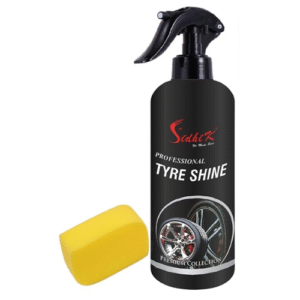 Tyre Polish Kit for Instant Shine & Protection, Prevents Fading & Cracking (500ml, Standard Kit, Pack of 2)